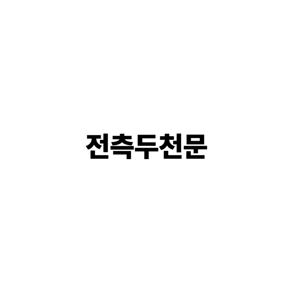 전측두천문